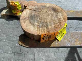 Rosewood Schijf, Dikte 70mm, Ø 350mm